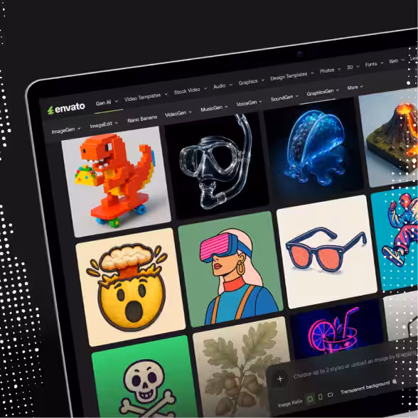 AI graphics generation