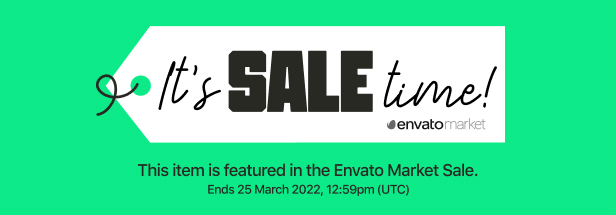 Envato Market Sale