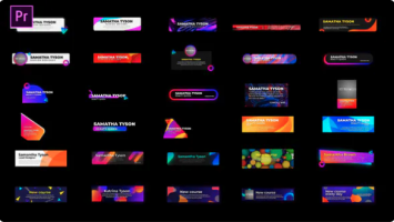 Pop Lower thirds by Media_Stock