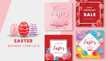 Easter Sale Banner Template by nanoagency